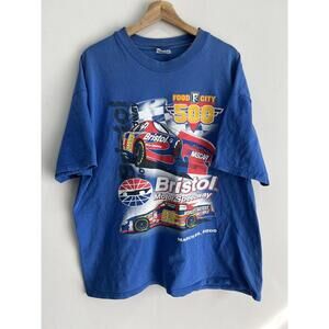 Vintage Bristol Motor Speedway Tee Shirt Racing xxl